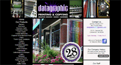 Desktop Screenshot of datagraphicchesterton.com